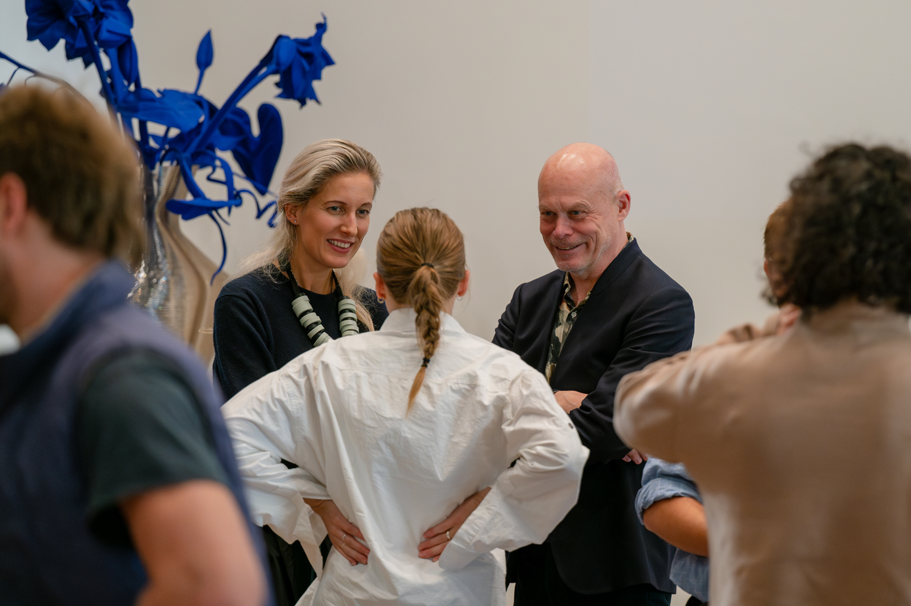 Heleen praat na met Anna Kesler en Cees van Eijk van het K.F. Hein Fonds